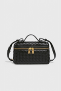 Milla | Bolso Mini Woven con Accesorios Dorados