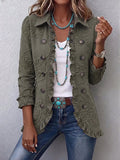 Simonetta | Elegante chaqueta floral con volante
