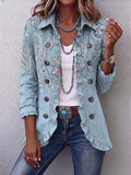Paolina | Chaqueta estampada con elegantes volantes