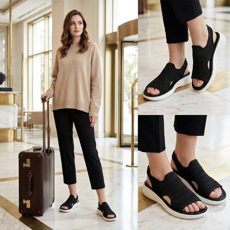 Linda | Sandalias de Plataforma Transpirable