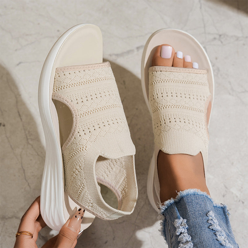 Linda | Sandalias de Plataforma Transpirable