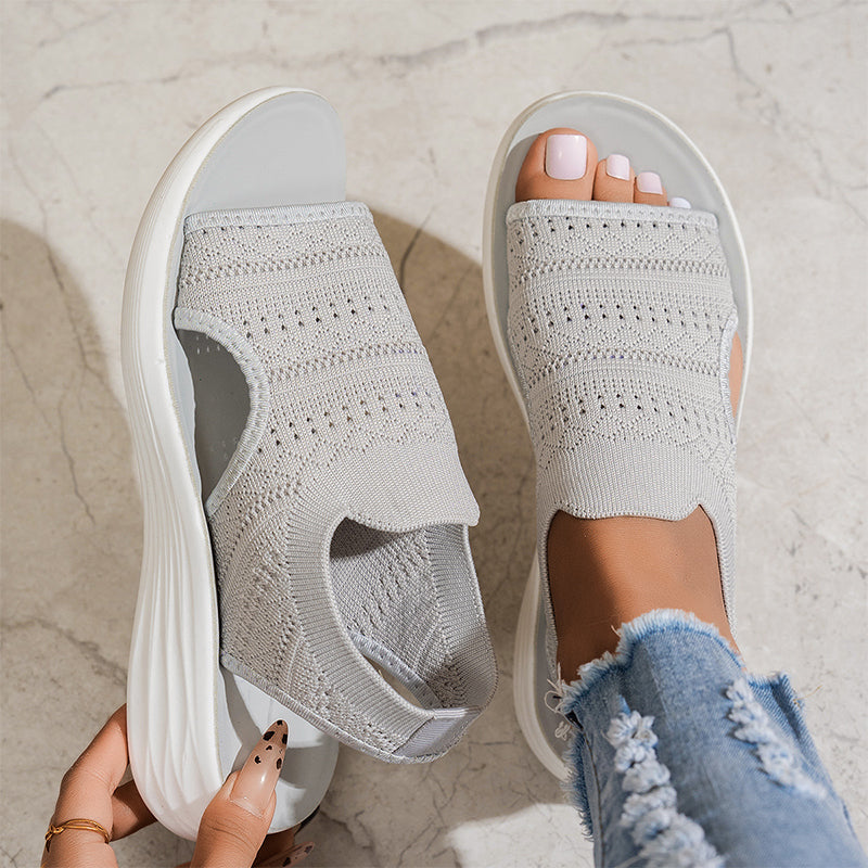 Linda | Sandalias de Plataforma Transpirable