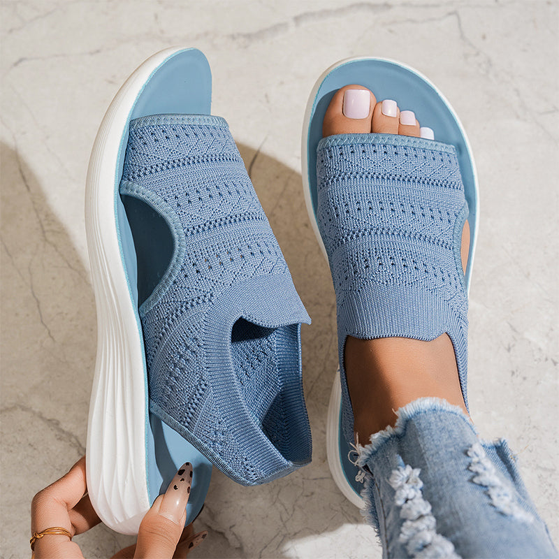 Linda | Sandalias de Plataforma Transpirable
