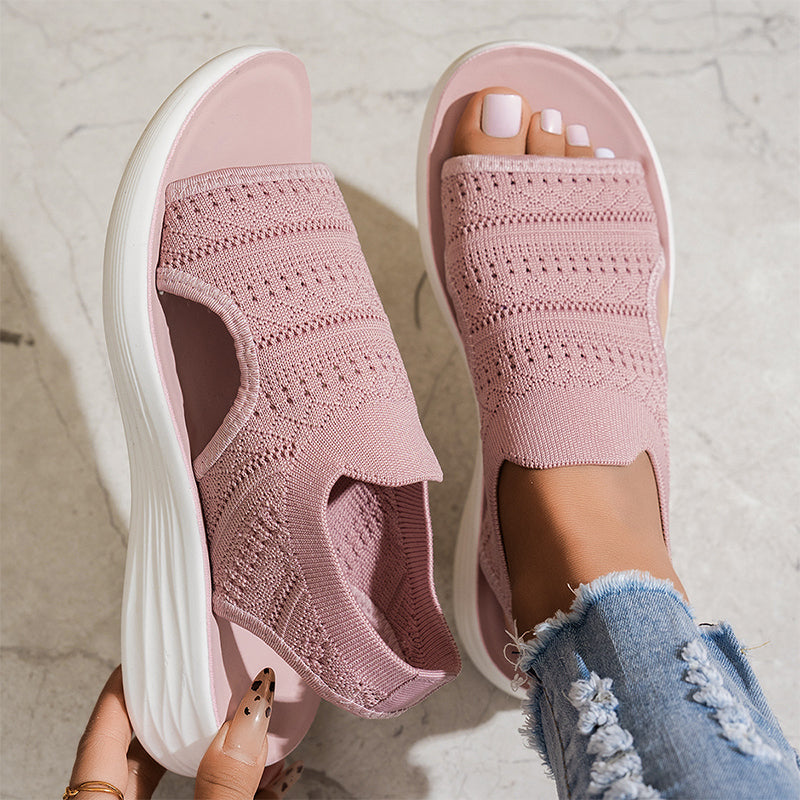 Linda | Sandalias de Plataforma Transpirable