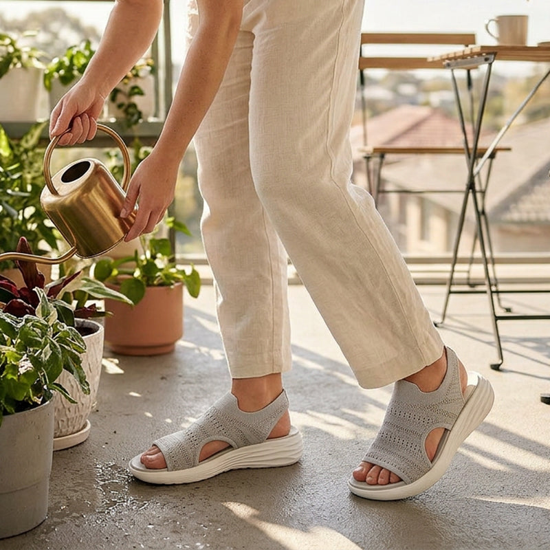 Linda | Sandalias de Plataforma Transpirable