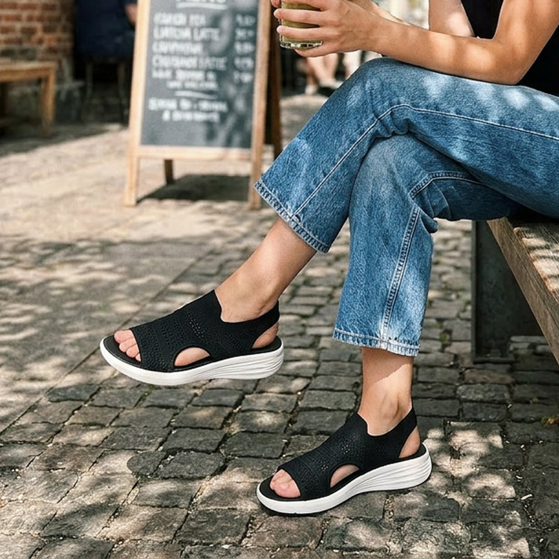 Linda | Sandalias de Plataforma Transpirable
